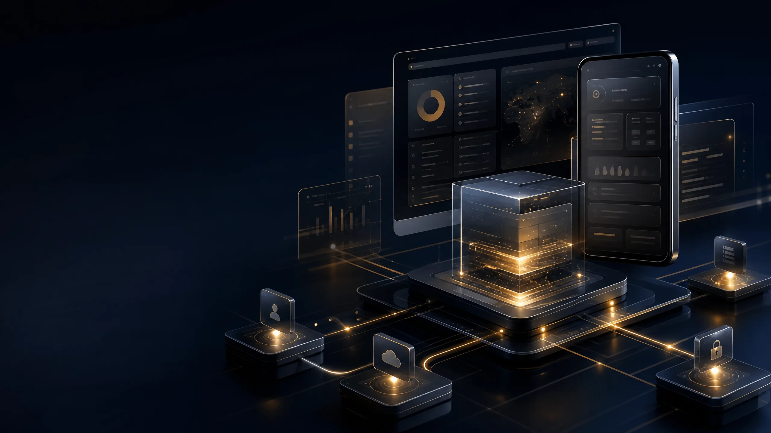 A connected digital product around the workflow