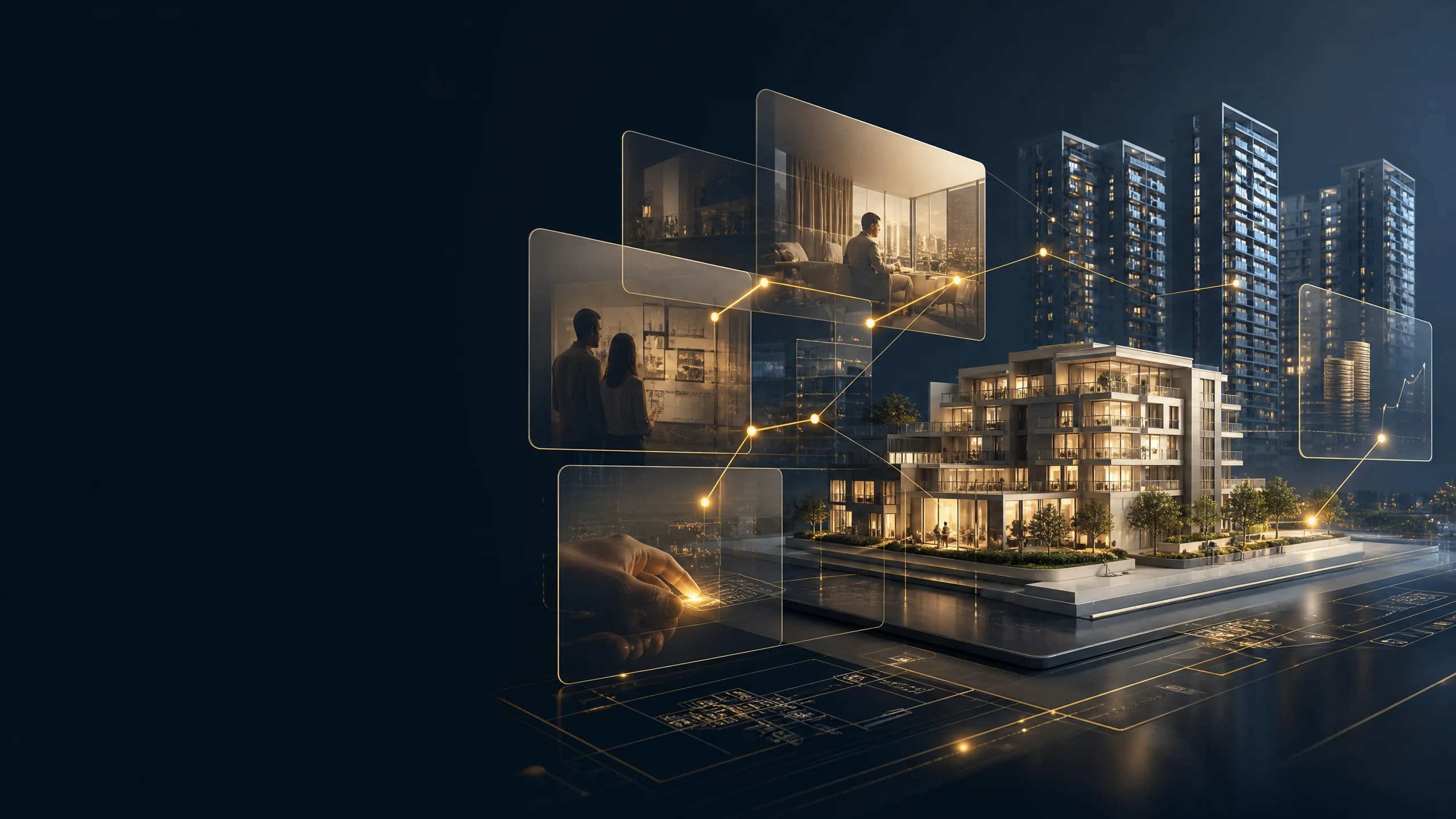 Connected unit sales, collections, and project operations